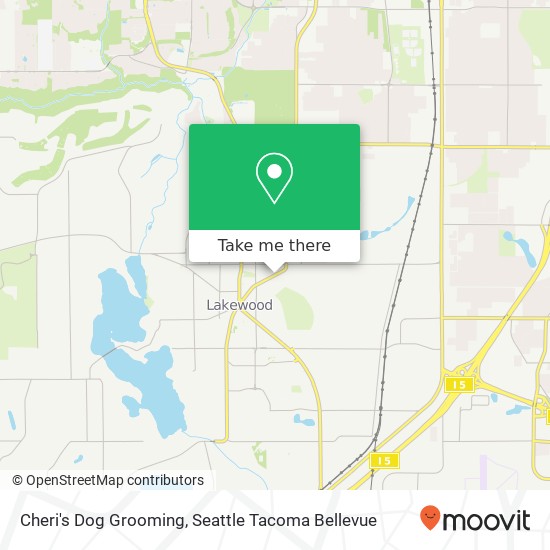 Cheri's Dog Grooming map