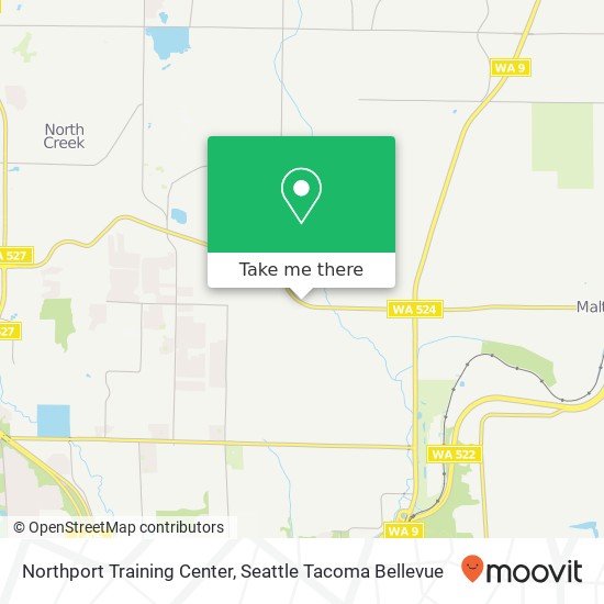 Northport Training Center map