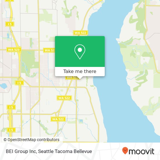 BEI Group Inc map