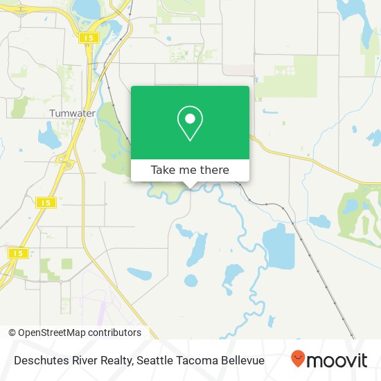 Deschutes River Realty map