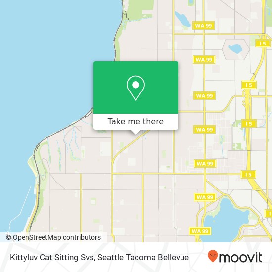 Kittyluv Cat Sitting Svs map