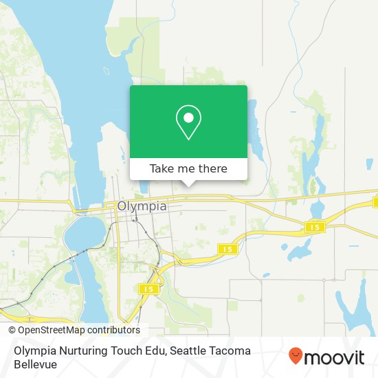 Olympia Nurturing Touch Edu map