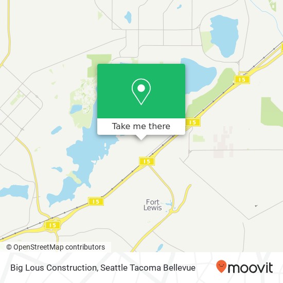 Big Lous Construction map