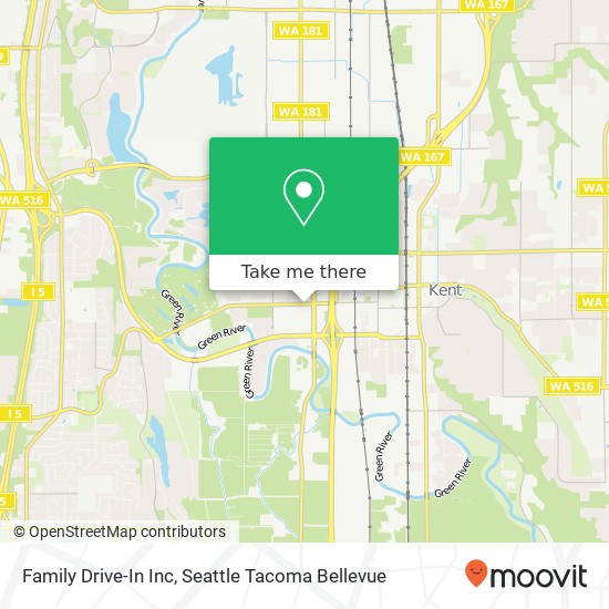 Mapa de Family Drive-In Inc