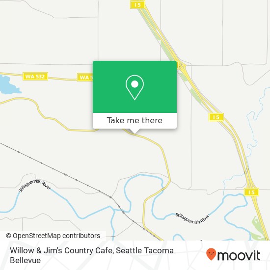 Mapa de Willow & Jim's Country Cafe