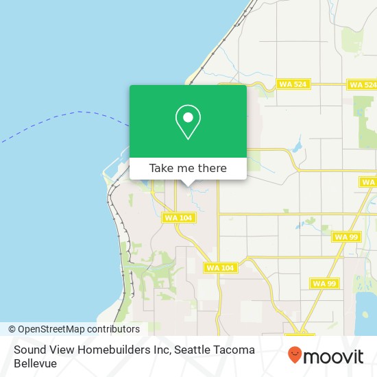 Mapa de Sound View Homebuilders Inc