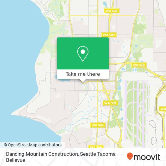 Dancing Mountain Construction map