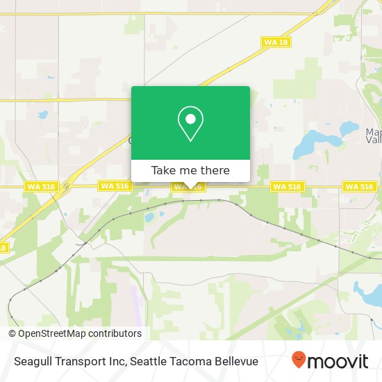 Seagull Transport Inc map