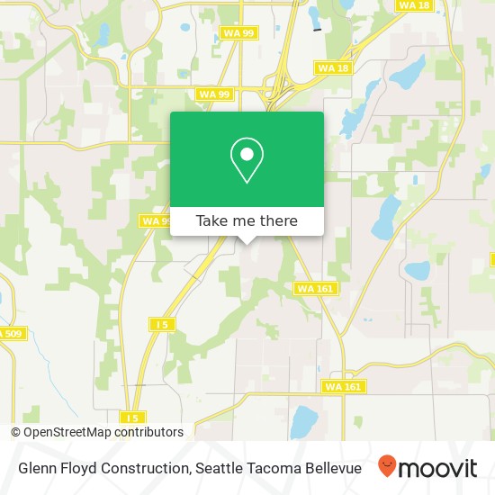 Mapa de Glenn Floyd Construction