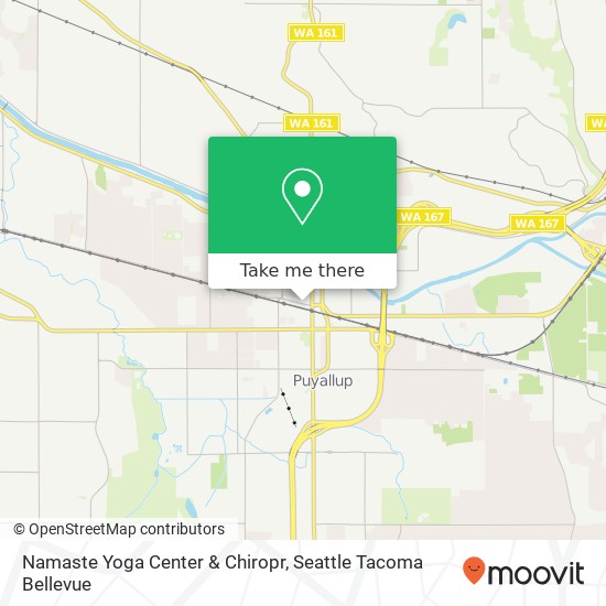 Namaste Yoga Center & Chiropr map