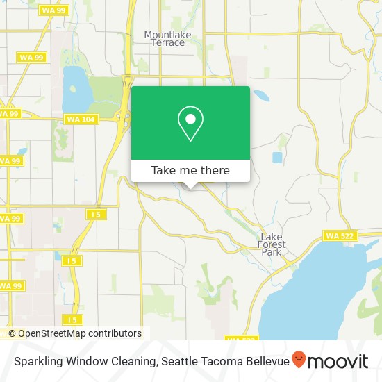 Sparkling Window Cleaning map
