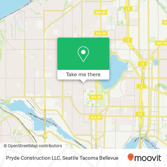 Mapa de Pryde Construction LLC