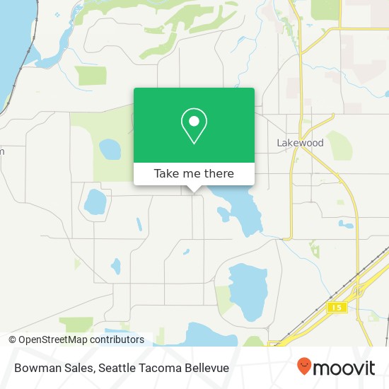 Bowman Sales map