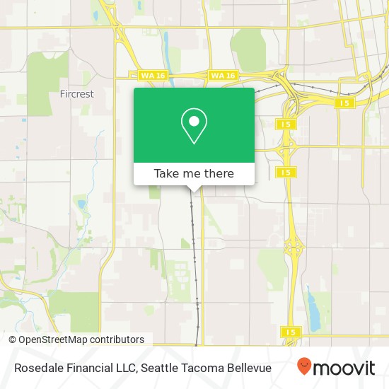 Rosedale Financial LLC map