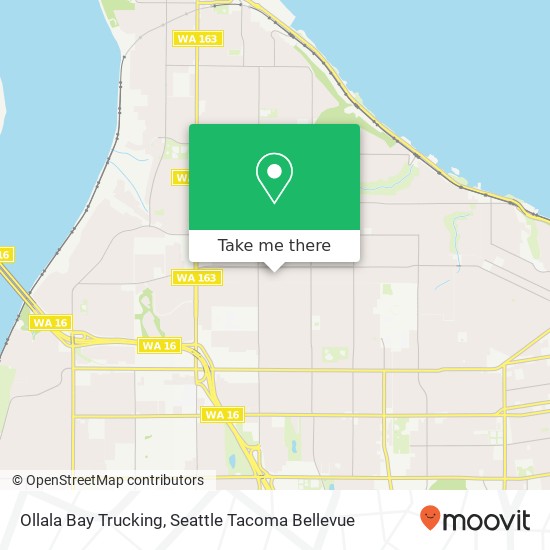 Ollala Bay Trucking map