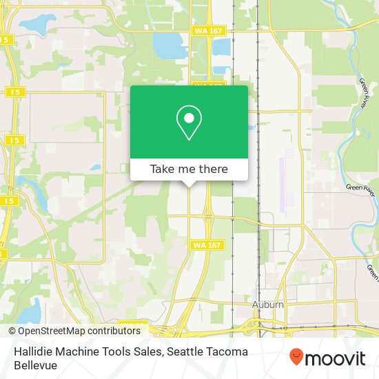 Mapa de Hallidie Machine Tools Sales