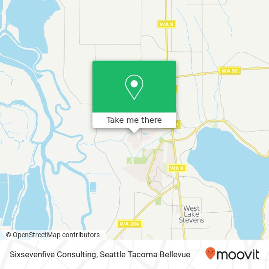 Sixsevenfive Consulting map