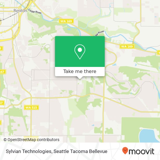 Mapa de Sylvian Technologies