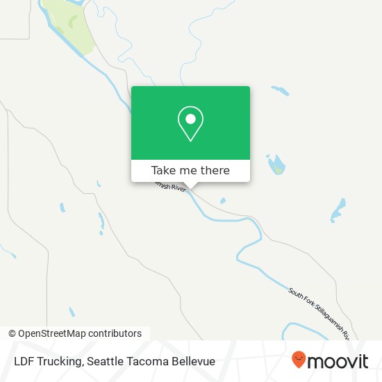 Mapa de LDF Trucking
