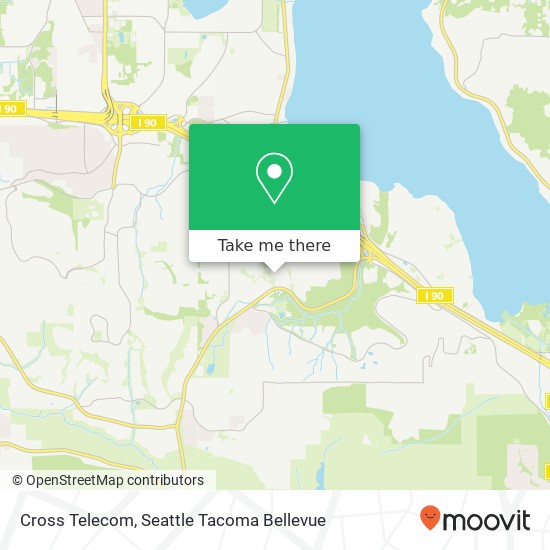 Cross Telecom map