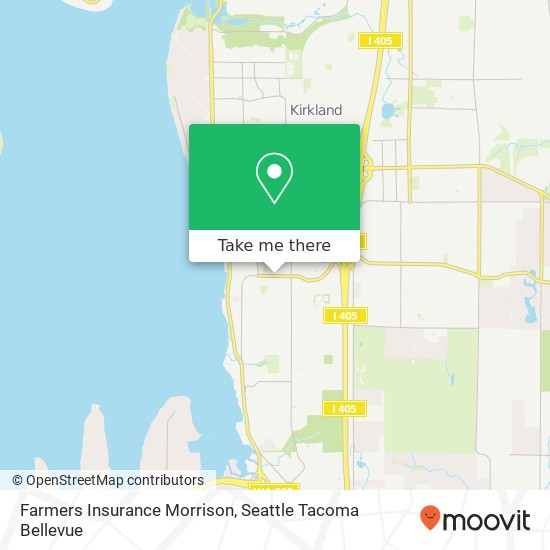 Farmers Insurance Morrison map