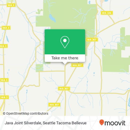 Mapa de Java Joint Silverdale