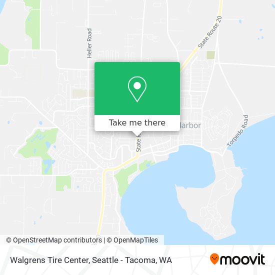 Walgrens Tire Center map