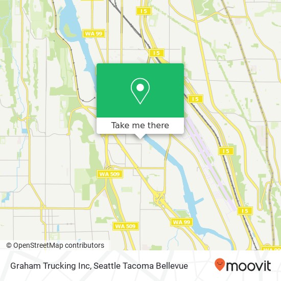 Graham Trucking Inc map