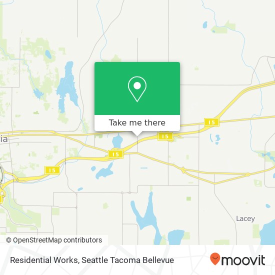 Residential Works map