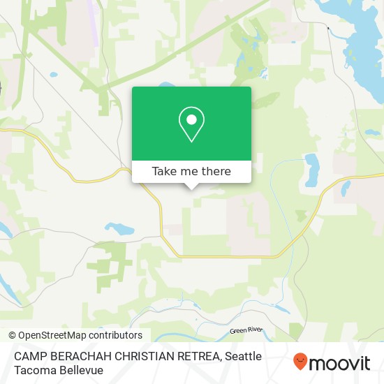 CAMP BERACHAH CHRISTIAN RETREA map