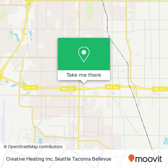 Mapa de Creative Heating Inc