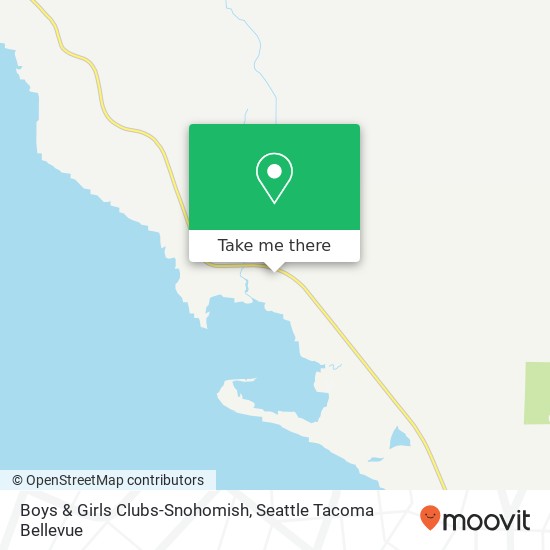 Boys & Girls Clubs-Snohomish map