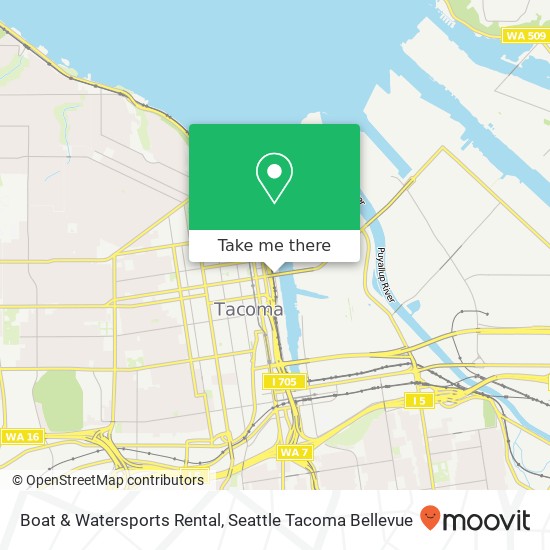 Boat & Watersports Rental map