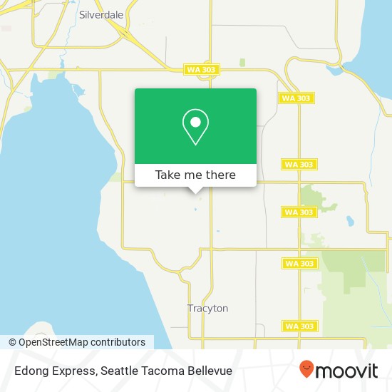 Edong Express map