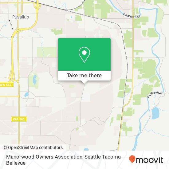 Mapa de Manorwood Owners Association