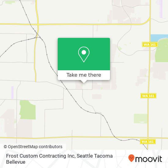 Frost Custom Contracting Inc map