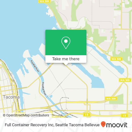 Mapa de Full Container Recovery Inc