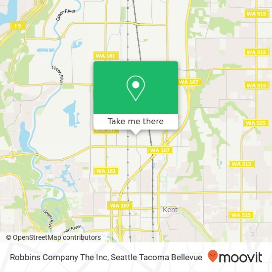 Robbins Company The Inc map