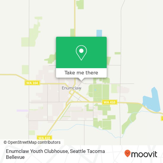 Enumclaw Youth Clubhouse map