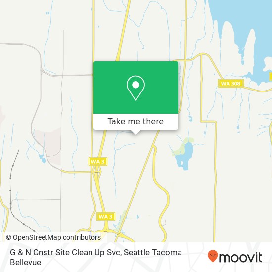 Mapa de G & N Cnstr Site Clean Up Svc