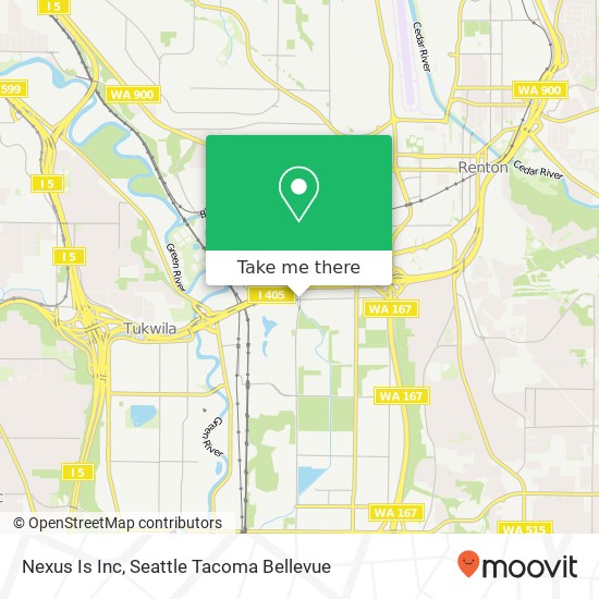 Nexus Is Inc map