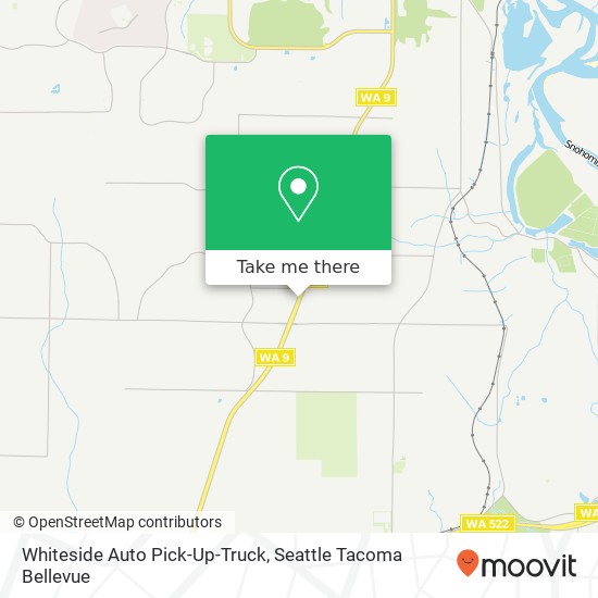 Mapa de Whiteside Auto Pick-Up-Truck