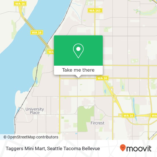 Mapa de Taggers Mini Mart