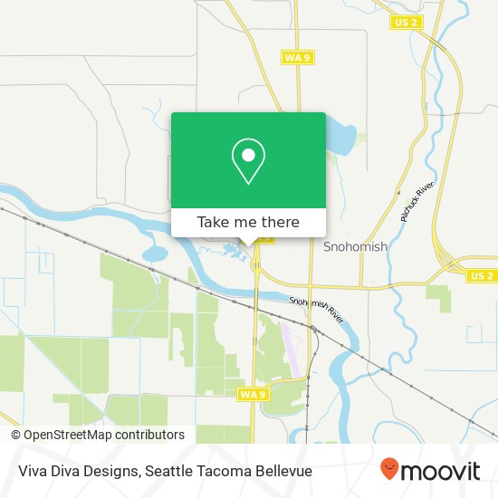 Viva Diva Designs map