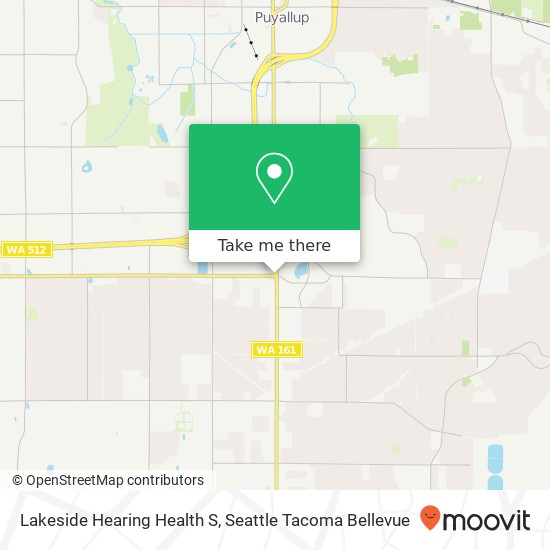 Mapa de Lakeside Hearing Health S