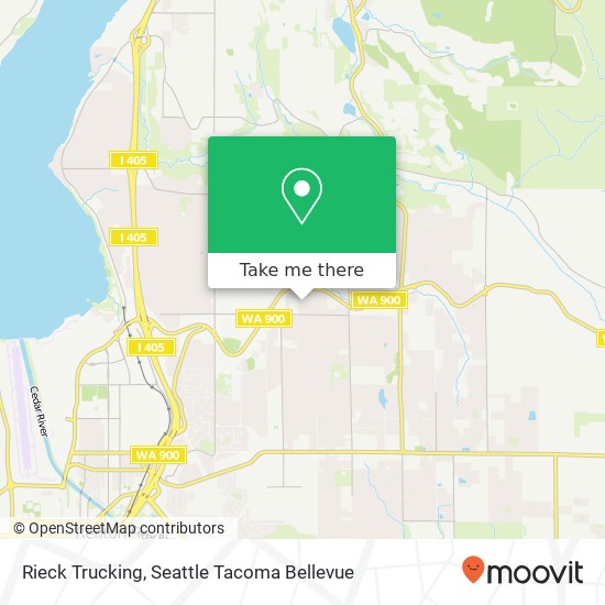 Rieck Trucking map