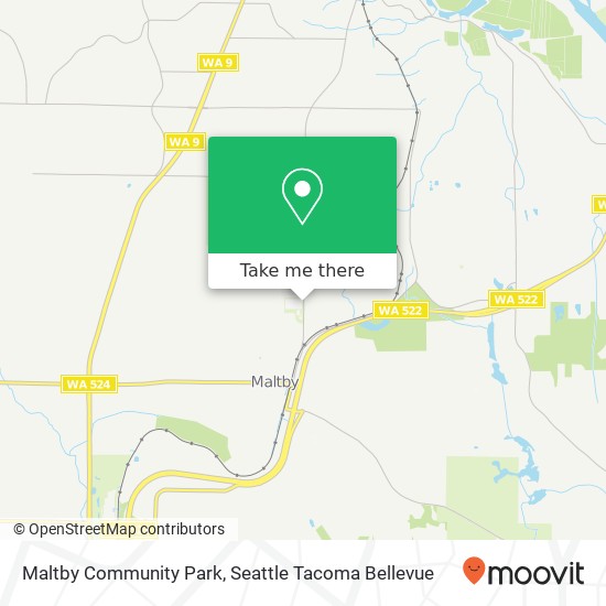 Maltby Community Park map