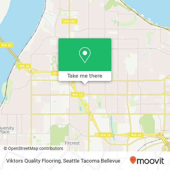 Viktors Quality Flooring map