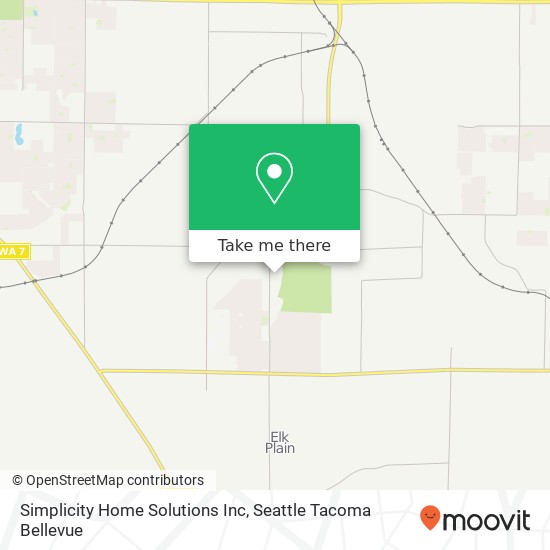 Mapa de Simplicity Home Solutions Inc