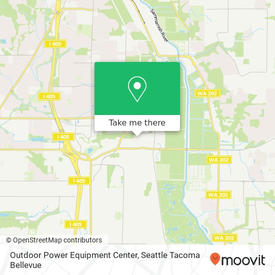 Mapa de Outdoor Power Equipment Center